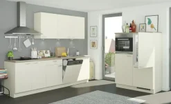 Küchenzeile ohne Elektrogeräten Chemnitz | Creme, Ausführung rechts