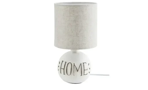 Keramik-Tischleuchte, 1-flammig, grau ´Home` | Home