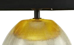 Keramik-Tischleuchte, 1-flammig, goldfarbig | Schwarz, Goldfarben