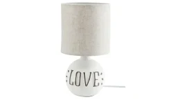 Keramik-Tischleuchte, 1-flammig, ´Love´ | Love