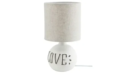 Keramik-Tischleuchte, 1-flammig, ´Love´ | Love