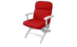 KETTtex Auflage  Kreta | Niederlehnerauflage, Rot