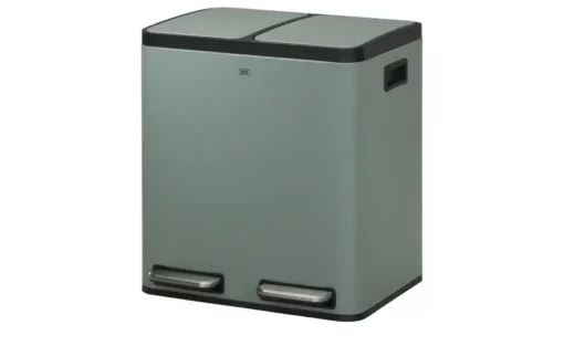 KHG Abfalleimer 2x15l | Grün | Möbel Höffner