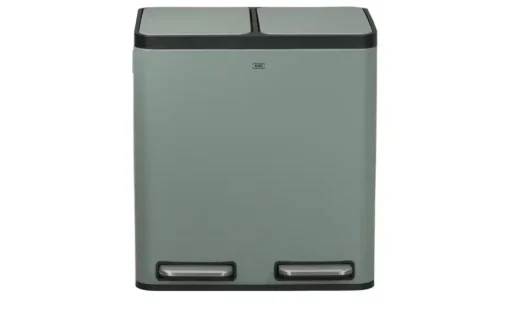 KHG Abfalleimer 2x15l | Grün | Möbel Höffner