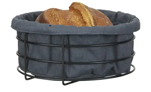 KHG Brotkorb  | Schwarz, Grau, Rund | Möbel Höffner