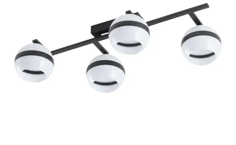 KHG Deckenleuchte | Schwarz, matt | Möbel Höffner