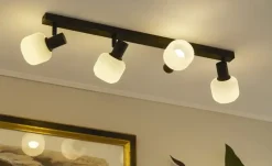 KHG Deckenstrahler, 4-flammig, schwarz | 4 | Höffner