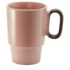 KHG Kaffeebecher | Rosa, Bordeauxrot | Möbel Höffner