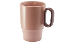 KHG Kaffeebecher | Rosa, Bordeauxrot | Möbel Höffner