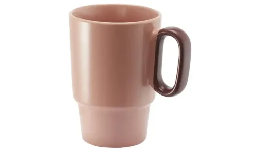 KHG Kaffeebecher | Rosa, Bordeauxrot | Möbel Höffner