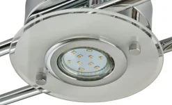 KHG LED- Deckenspot, 5- flammig, chrom | Möbel Höffner