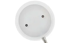 KHG LED-Deckenfluter, 2-flammig | matt, edelstahlfarben, silberfarben