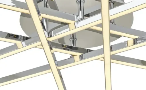 KHG LED-Deckenleuchte chrom | Möbel Höffner