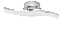 KHG LED-Deckenleuchte, chrom `Wavy´ | Möbel Höffner