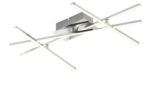 KHG LED-Deckenleuchte, chrom | Möbel Höffner