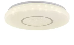 KHG LED-Deckenleuchte, 1-flammig mit Kristalldeko | 30 W