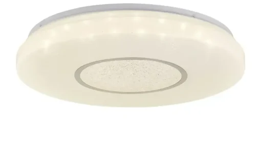 KHG LED-Deckenleuchte, 1-flammig mit Kristalldeko | 30 W