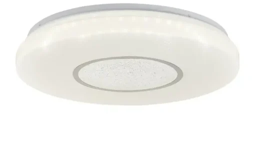 KHG LED-Deckenleuchte, 1-flammig mit Kristalldeko | 30 W
