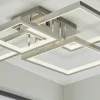 KHG LED-Deckenleuchte, 4-flammig, chrom, ´eckig´