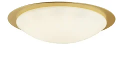 KHG LED-Deckenleuchte, 1-flammig, goldfarben | 42,5 cm
