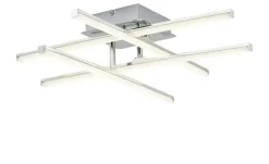 KHG LED-Deckenleuchte, 4-flammig, Chrom | Möbel Höffner