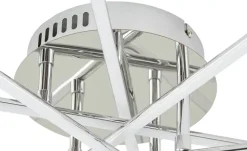KHG LED-Deckenleuchte, 5-flammig chrom | Möbel Höffner