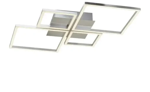 KHG LED-Deckenleuchte, 4-flammig, Alu | Möbel Höffner