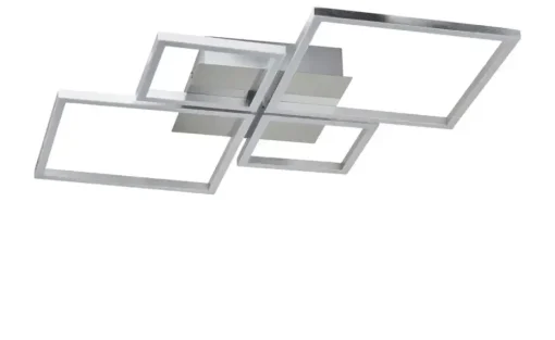 KHG LED-Deckenleuchte, 4-flammig, Alu | Möbel Höffner