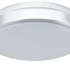 KHG LED-Deckenleuchte, silberfarben / weiß | Höffner