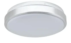 KHG LED-Deckenleuchte, silberfarben / weiß | Höffner