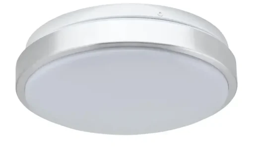 KHG LED-Deckenleuchte, silberfarben / weiß | Höffner