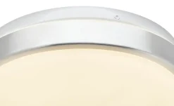 KHG LED-Deckenleuchte, silberfarben / weiß | Höffner