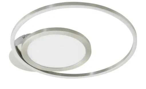 KHG LED-Deckenleuchte, weiß `Kreise´ | Möbel Höffner