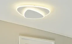 KHG LED-Deckenleuchte, weiß `Ovale` | Möbel Höffner