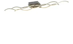 KHG LED-Deckenleuchte, Wellenförmige Leuchtelemente