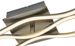 KHG LED-Deckenleuchte, Wellenförmige Leuchtelemente