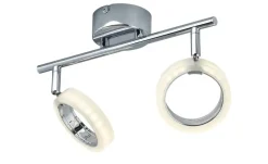 KHG LED-Deckenstrahler, 2-flammig, Acrylringe | Höffner