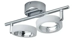 KHG LED-Deckenstrahler, 2-flammig, Acrylringe | Höffner