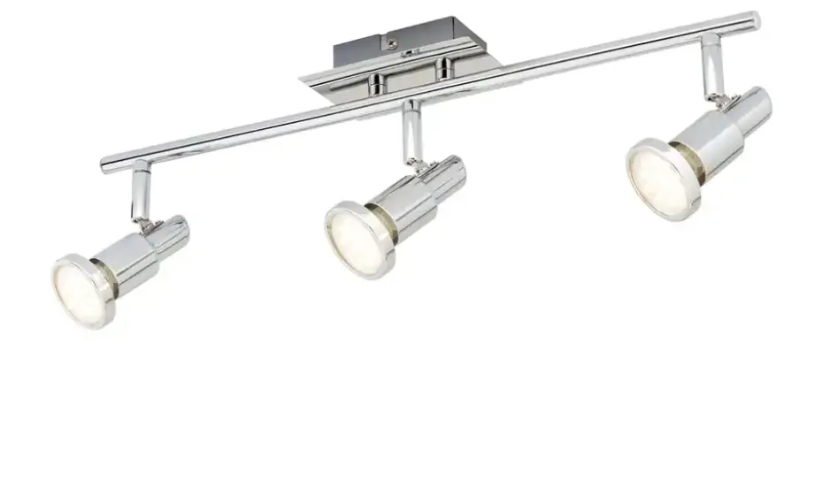 KHG LED-Deckenstrahler mit 3 schwenkbaren Spots