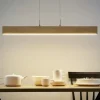 KHG LED-Holz-Pendelleuchte, 1-flammig mit Dimmer