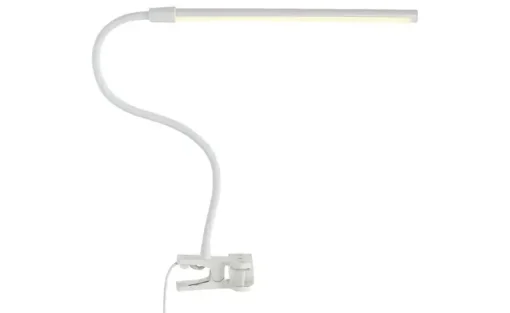 KHG LED-Klemmleuchte, 1-flammig, Weiß | Möbel Höffner