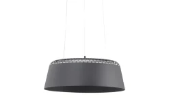 KHG LED-Pendelleuchte, 1-flammig, Metall/ schwarz