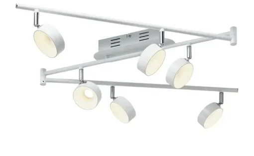 KHG LED-Spot, 6-flammig weiß | Möbel Höffner