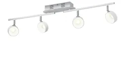 KHG LED-Spot 4-flammig weiß | Möbel Höffner