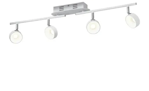 KHG LED-Spot 4-flammig weiß | Möbel Höffner