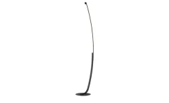 KHG LED-Stehleuchte, schwarz mit Dimmer | Möbel Höffner