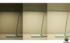 KHG LED-Tischleuchte, blau mit Qi-Charger | Blau, lackiert