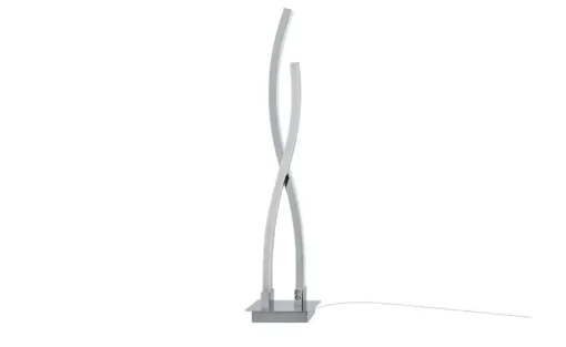 KHG LED-Tischleuchte, chrom `Wavy` | Möbel Höffner