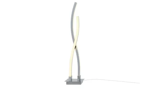 KHG LED-Tischleuchte, chrom `Wavy` | Möbel Höffner