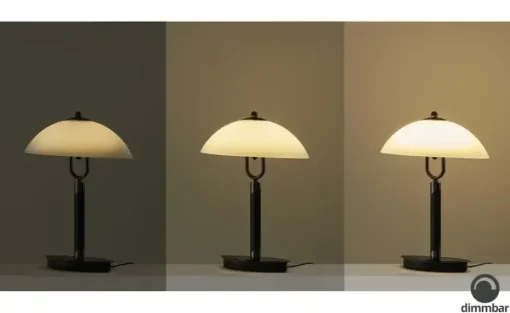 KHG LED-Tischleuchte, 1-flammig, schwarz | glänzend, matt, Schwarz